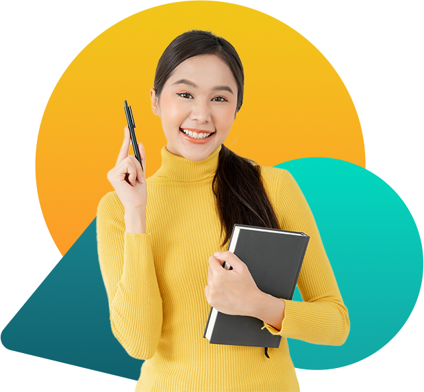 Copywriter in Singapore smiling towards the camera